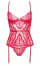 Ravenna corset cherry