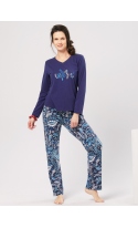 Piżama Key LNS 793 dł/r S-XL