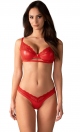 Komplet Obsessive Aliosa Bra&Thong S-3XL