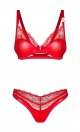 Komplet Obsessive Aliosa Bra&Thong S-3XL