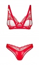 Komplet Obsessive Aliosa Bra&Thong S-3XL