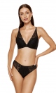 Eclipse biustonosz push-up czarny