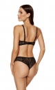 Eclipse biustonosz push-up czarny
