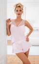 Piżama Amelia 1/2 Light Pink Top