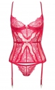 Ravenna corset cherry