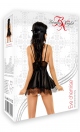 Eve chemise with mask black