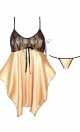 Julieta chemise gold