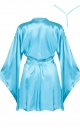 Samira peignoir turquoise