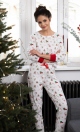 Piżama Sensis Samantha dł/r Christmas S-XL