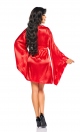 Samira peignoir red