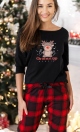 Piżama Sensis Be My 3/4 Christmas S-XL