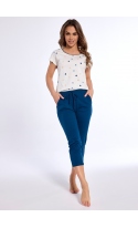 Piżama Cornette 055/305 Heart kr/r 3XL-5XL damska