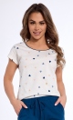 Piżama Cornette 055/305 Heart kr/r 3XL-5XL damska