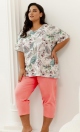 Piżama Taro Renny 3370 kr/r 4XL-6XL W25 damska