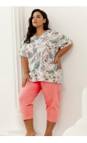Piżama Taro Renny 3370 kr/r 4XL-6XL W25 damska