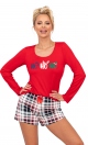 Piżama Ho Ho II 1/2 Red